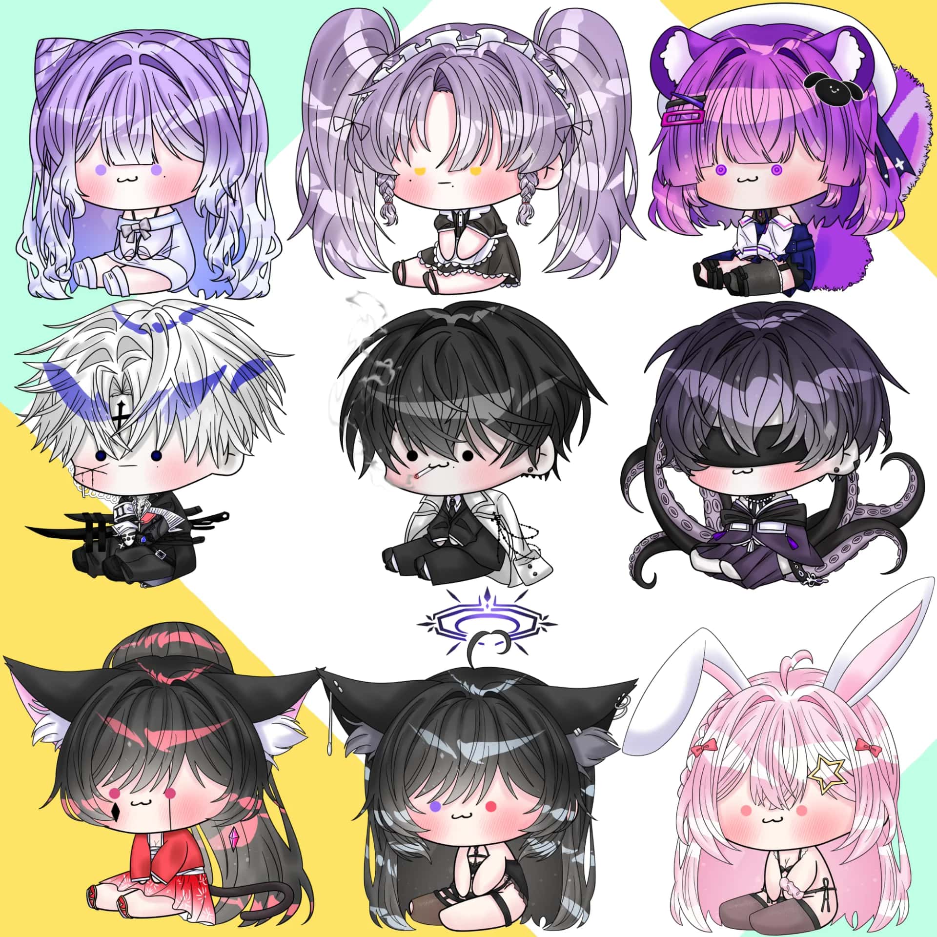 미니미 콩눈 2000원